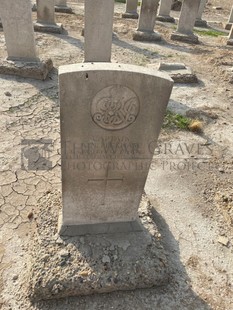BAGHDAD (NORTH GATE) WAR CEMETERY - PECKHAM, ARTHUR NYTON